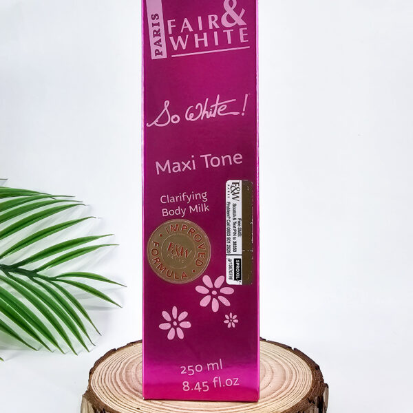 Fair & White Paris So White! Maxi Tone Clarifying Body Milk