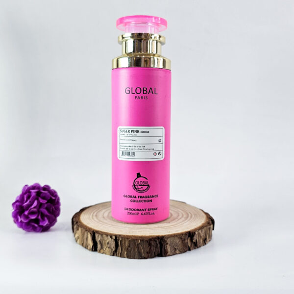 Global Paris Sugar Pink Intense Deodorant Spray