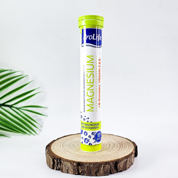 ProLife Magnesium + B-Complex, Vitamin C & E Effervescent Tablets
