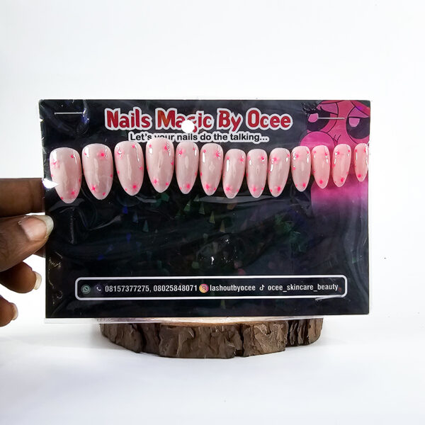 Nails Magic By Ocee Press-On Nails White