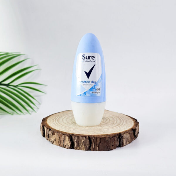 Sure MotionSense Cotton Dry Roll-On Anti-Perspirant