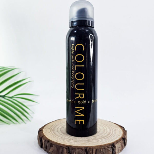 Colour Me Femme Gold Highly Perfumed Body Spray