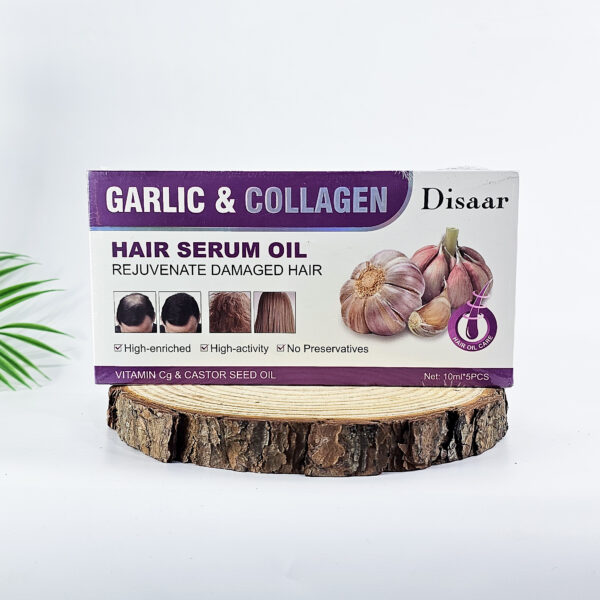 Disaar Garlic & Collagen Hair Serum Oil