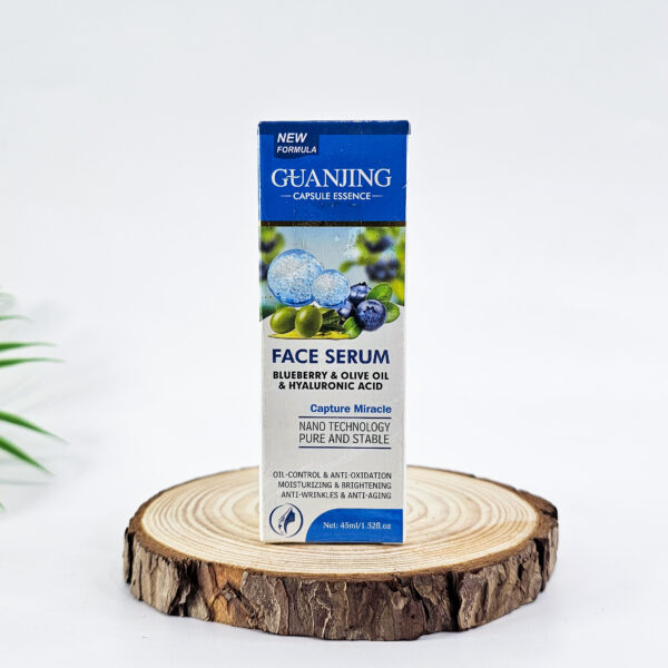 Guanjing Capsule Essence Face Serum – Blueberry, Olive Oil & Hyaluronic Acid