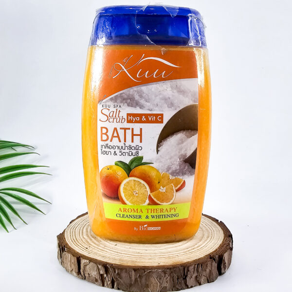 Kuu Spa Salt Scrub Bath Hya & Vit C