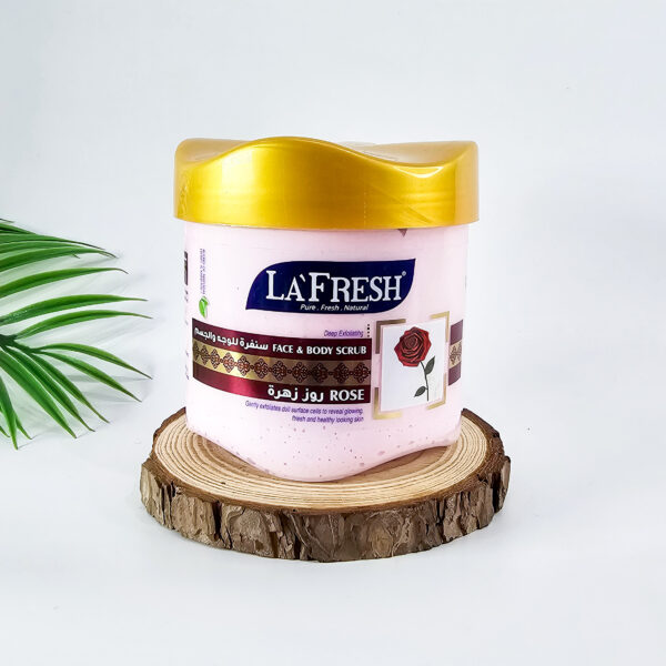 La’Fresh Rose Face & Body Scrub