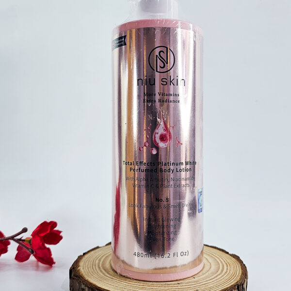 Niu Skin Total Effects Platinum White Perfumed Body Lotion