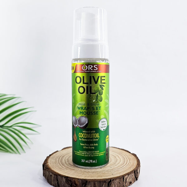 ORS Olive Oil Hold & Shine Wrap/Set Mousse
