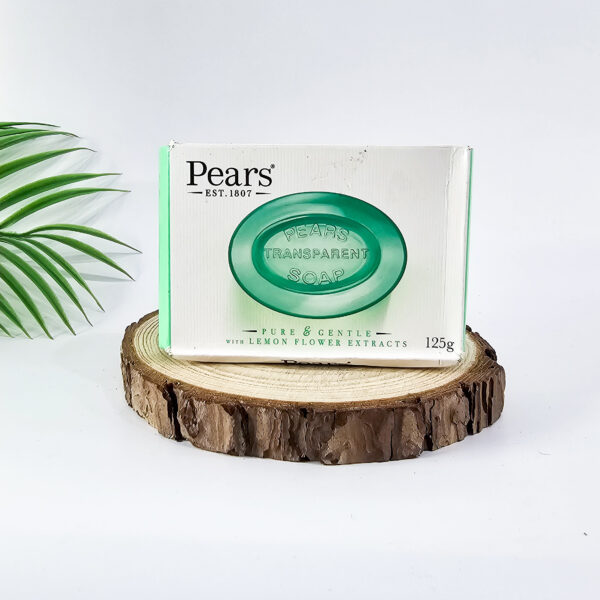 Pears Pure & Gentle Transparent Soap with Lemon Flower Extracts 