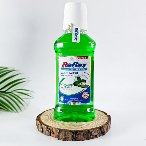 Reflex Total Care Mouthwash Cool Mint Aloe Vera