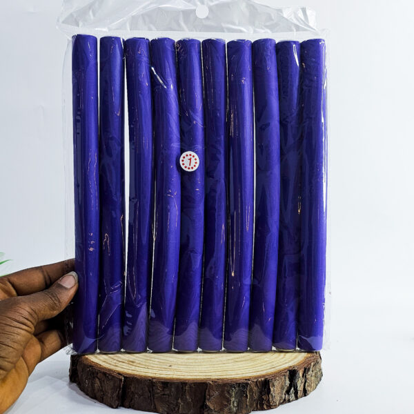 Flexible Foam Hair Rollers Set (Purple)