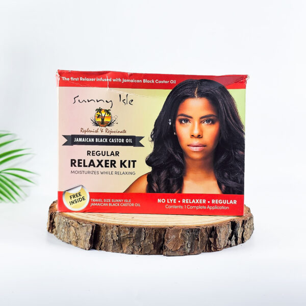 Sunny Isle Jamaican Black Castor Oil Regular Relaxer Kit 