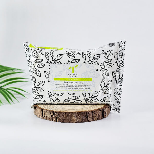 T Natural Care Tea Tree Cleansing Wipes