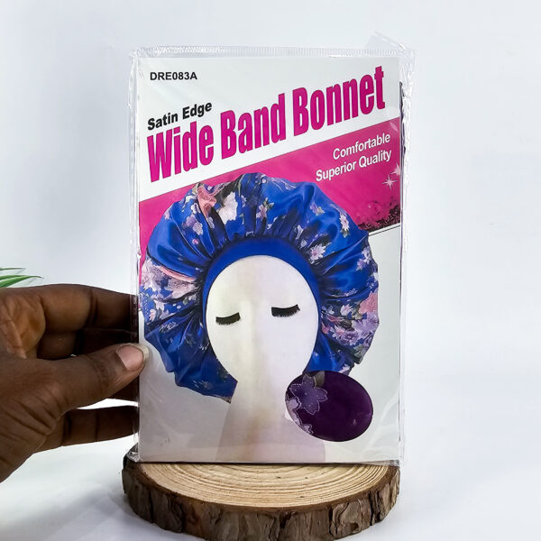 Satin Edge Wide Band Bonnet