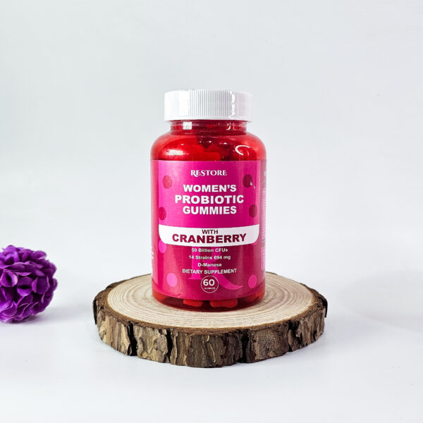 Restore Women’s Probiotic Gummies with Cranberry