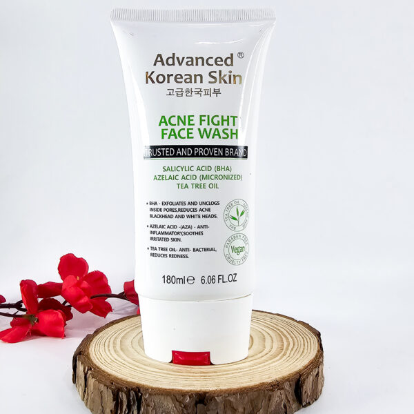 Advanced Korean Skin Acne Fight Face Wash