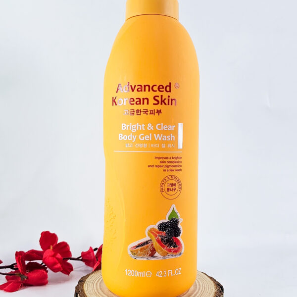Advanced Korean Skin Bright & Clear Body Gel Wash
