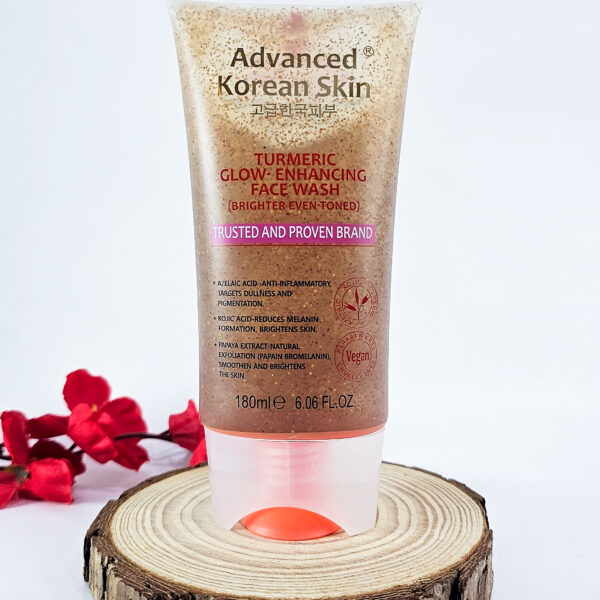 Advanced Korean Skin Turmeric Glow-Enhancing Face Wash (Brighter Even-Toned)