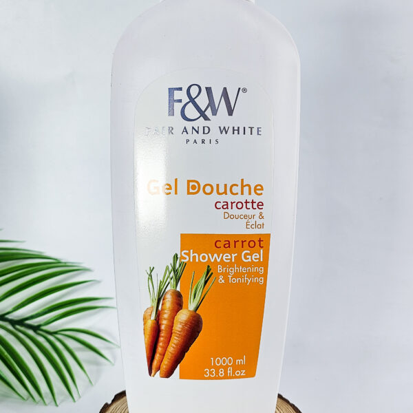 Fair and White Paris Gel Douche Carotte (Carrot Shower Gel)
