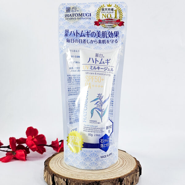 HATOMUGI UV Milky Gel (UV Care & Moisturizing)