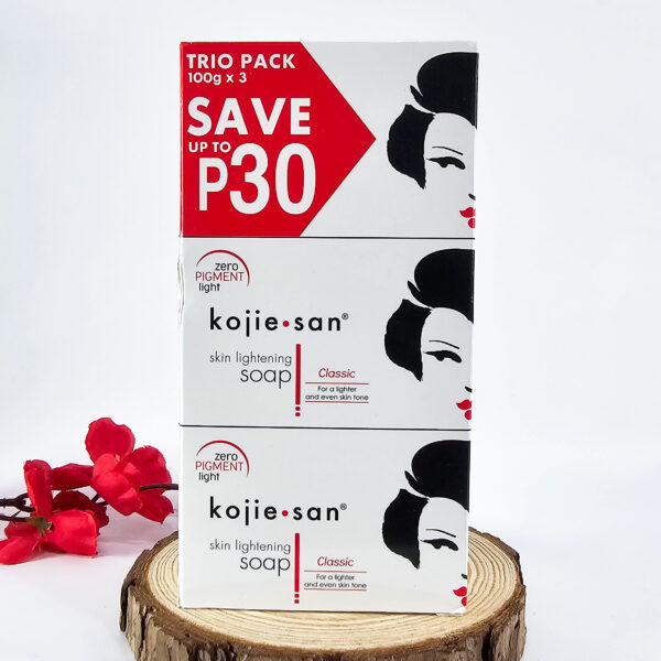 Kojie San Skin Lightening Soap Classic — Trio Pack