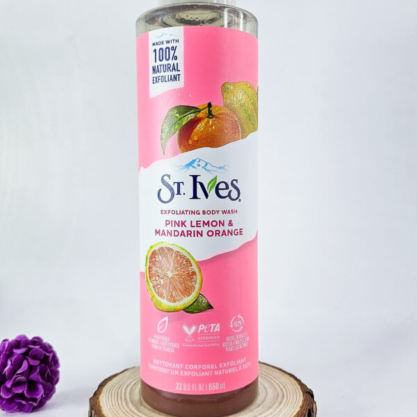 St. Ives Pink Lemon & Mandarin Orange Exfoliating Body Wash